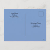 写真：海とスカイハッピーファーザーの日の青 シーズンポストカード (裏面)