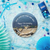 写真：深いブルー海最高のパパ50誕生日 ペーパープレート (パーティー)