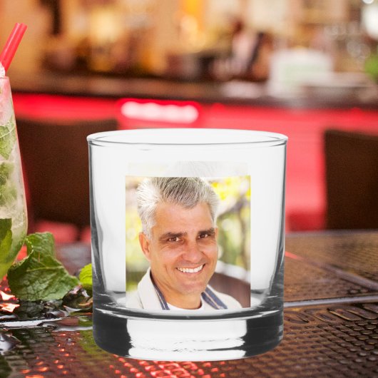 写真 父 挙式 ウイスキーグラス