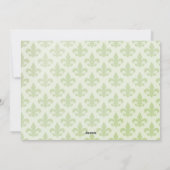 写真（紋章の）フラ・ダ・リ数々のクリスマスフォトカード シーズンカード (裏面)