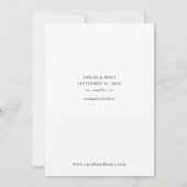 写真 – 縦書き日付と手書き入力の保存2 招待状 (裏面)