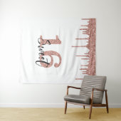 写真 背景 スタジオ スイート16 16歳 ローズゴールド タペストリー (インサイチュ(横))