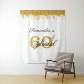 写真 背景 スタジオ 60 歳の誕生日 60th タペストリー (インサイチュ)