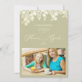 写真 花の乙女 プロポーズ フラワーフレーム