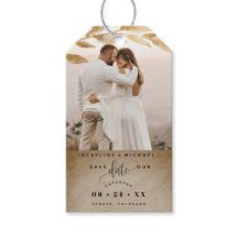 写真、葉金ゴールド結婚式の日付を保存