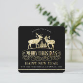 写真 | 金ゴールドグリッタートナディアスタッグ 招待状 (スタンド正面)