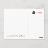 写真:鳥 – ポストカード (裏面)