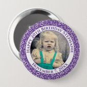 写真 | 20誕生日乱数パターン 缶バッジ (正面&裏面)