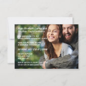 写真- 3x5結婚の発表 招待状 (正面)