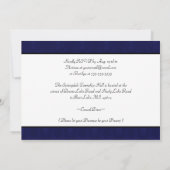 写真 50周年結婚記念パーティー 招待状 (裏面)