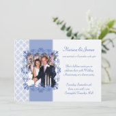 写真 50周年結婚記念日パーティー招待状 招待状 (スタンド正面)