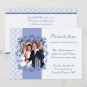 写真 50周年 結婚記念日 パーティー 招待状 (正面/裏面)