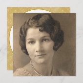 写真 80歳の誕生日招待状 招待状 (正面/裏面)