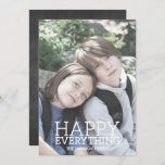 写真 – Happy Everything Greeting - chalkboard シーズンカード<br><div class="desc">好ましくは被写体を中心に垂直な写真を1つ使用する。変更をもし行うにはのまわりにクリック、ボタンに何も移動する必要があカスタマイズる。</div>