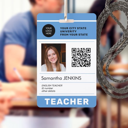 写真 QRコード ロゴ 従業員ID バッジ