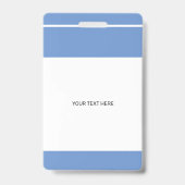 写真 QRコード ロゴ 従業員ID バッジ (裏面)