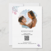 ~*写真 – RSVP - QR BOTANICAL 離れ結婚s 招待状 (裏面)