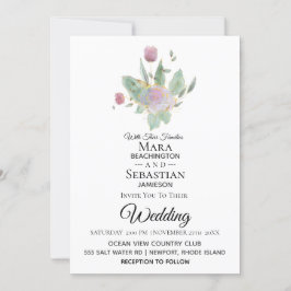 *~*写真 – RSVP - QR ROSE BOUQUET AR12 結婚's 招待状