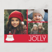 写真 – Santa Claus – 今シーズンすてき シーズンポストカード (正面)