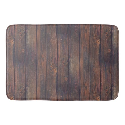 写真 – WOOD BOARDS +アイディア バスマット (正面)