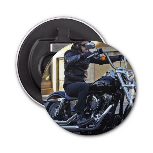 写真：Yourテンプレート冷凍機マグネット 栓抜き (正面)