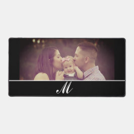 写真Create Your Own Monogramカスタム デスクマット