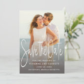 写真Date書道スクリプトモダンを保存 (スタンド正面)