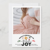 写真Groovyクリスマス妊娠の発表 シーズンカード (正面)