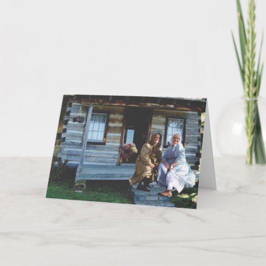 写真hbvm Pioneer女性用グリーティングカードの追加 カード (正面)