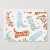 写真How the West was One誕生日招待状 招待状 (裏面)