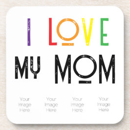 写真i愛カスタム母懸命プラスチックのコースター コースター