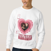 写真I love my girlfriends (Pls 読 description) スウェットシャツ (正面)