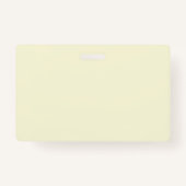 写真IDを持つビジネスバッジテンプレート バッジ (裏面)