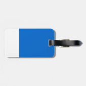 写真IDカードブルーベルト荷物タグ ラゲッジタグ (裏面横)