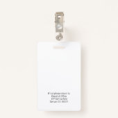 写真IDバッジ バッジ (裏面クリップ)