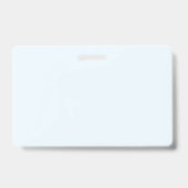 写真ID付きビジネスバッジテンプレート バッジ (裏面)