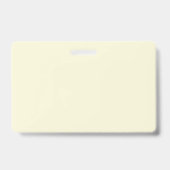 写真ID付きビジネスバッジテンプレート バッジ (裏面)