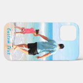 写真iPhoneケースとカスタム文字 Case-Mate iPhoneケース (裏面 (横))