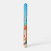 写真iPhoneケースとカスタム文字 iPhone 16ケース (右側面)