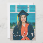 写真It Did卒業招待状 招待状 (正面)