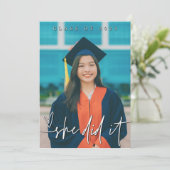 写真It Did卒業招待状 招待状 (スタンド正面)