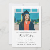 写真It Did卒業招待状 招待状 (裏面)