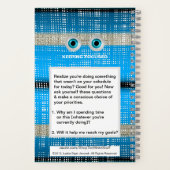 写真It - Do It – 完了!(毎日のチェックリスト) ノートブック (裏面)