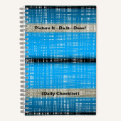 写真It - Do It – 完了!(毎日のチェックリスト) ノートブック (正面)