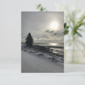 写真Larsmont Minnesota Lake Superior サンキューカード (スタンド正面)