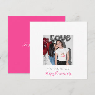 写真LGBTレズビアン愛妻記念日 カード