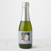 写真LGBTQ結婚の スパークリングワインラベル (正面)