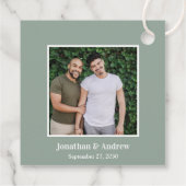 写真LGBTQ結婚の フェイバータグ (裏面)