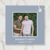 写真LGBTQ結婚の フェイバータグ (裏面)