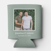 写真LGBTQ結婚の 缶クーラー (裏面)